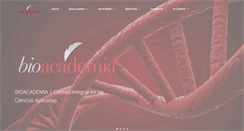 Desktop Screenshot of bioacademia.com.mx